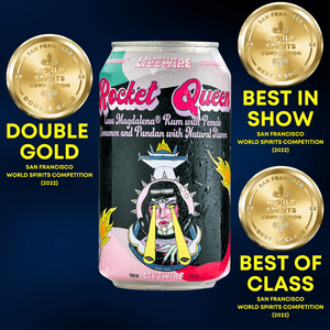 Rocket Queen Rum Tropical Cocktail - LiveWire - canned cocktail - bottled cocktail - ready to drink cocktail
